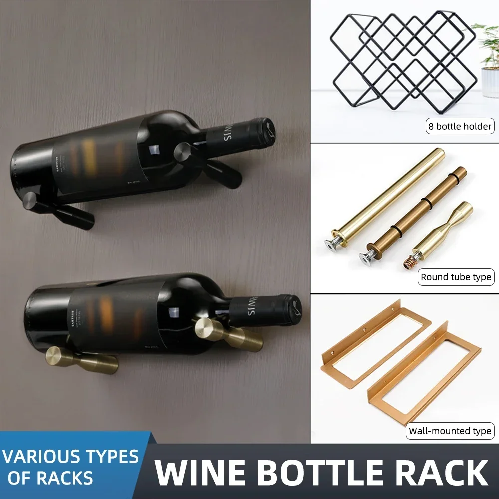 Wine Beer Rack - Présentoir à vin en alliage d'aluminium,