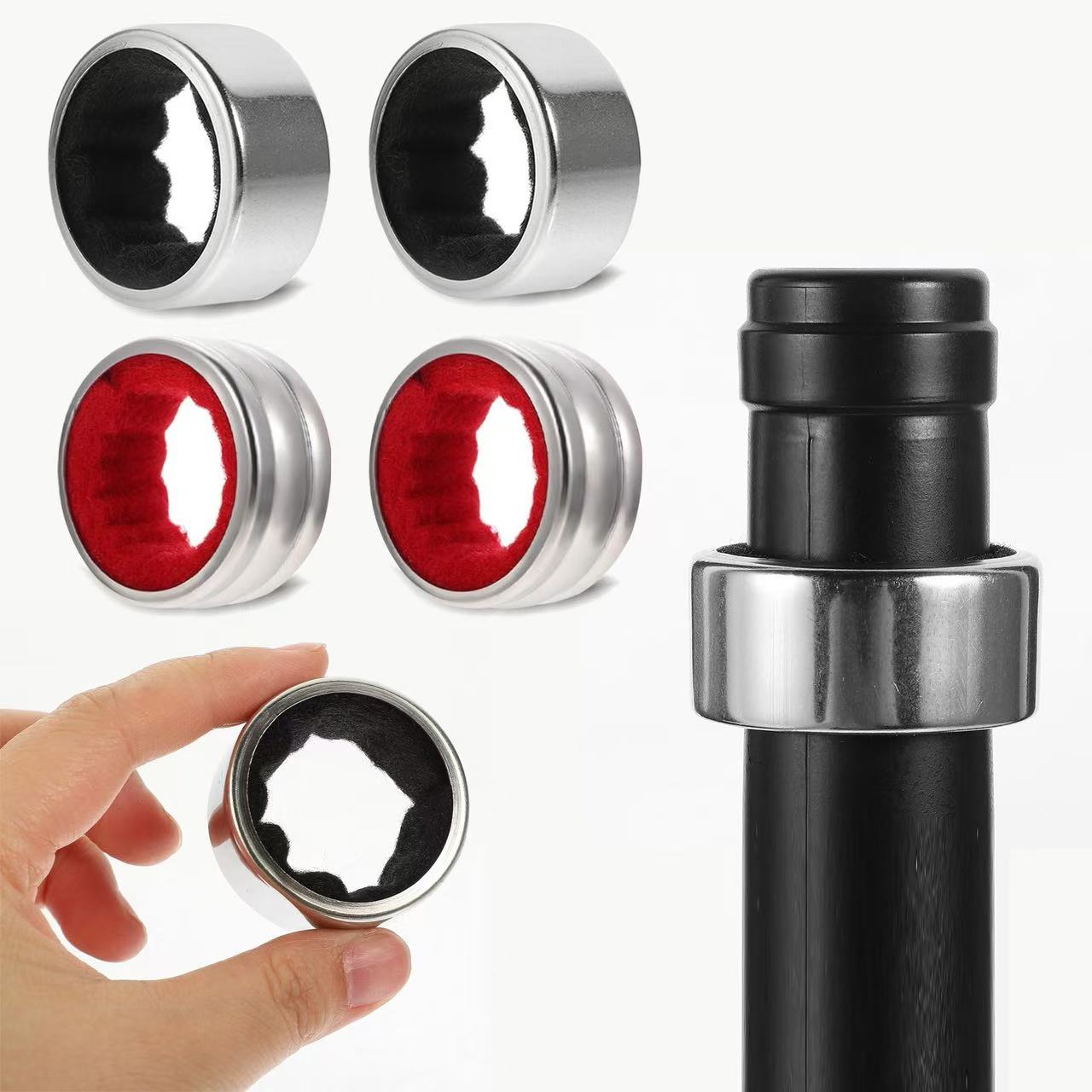 Bottle Stopper Set - Colliers de bouteille de vin en