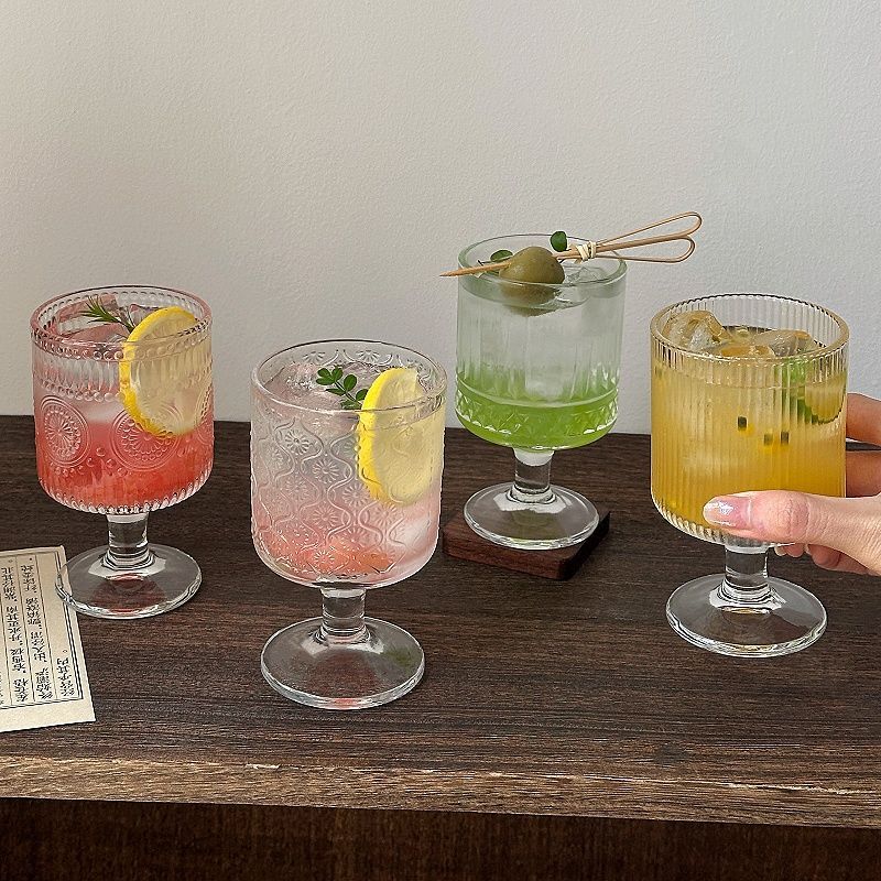 Wine Beer Mixed Drinks - Ensemble de 4 verres à vin