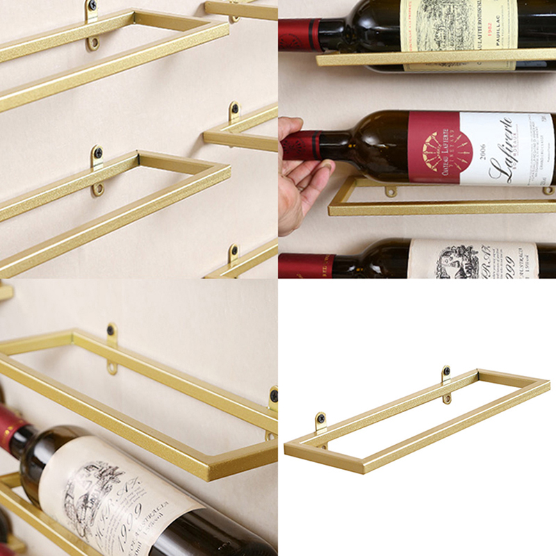 Wine Beer Rack - Support mural en métal pour bar