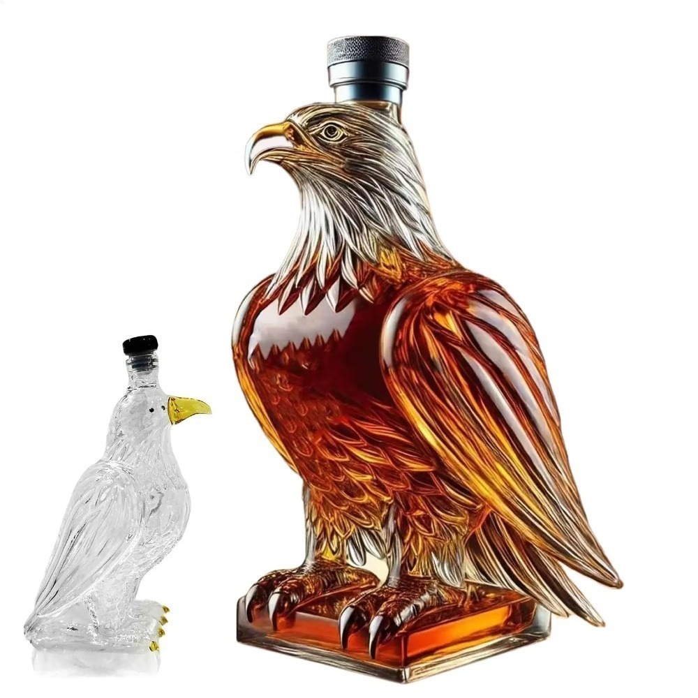 Wine Beer Spirits - Carafe à whisky en forme d'aigle,