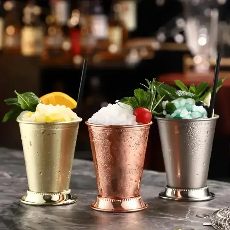 Wine Beer Mixed Drinks - Mug à Julep en acier inoxydable