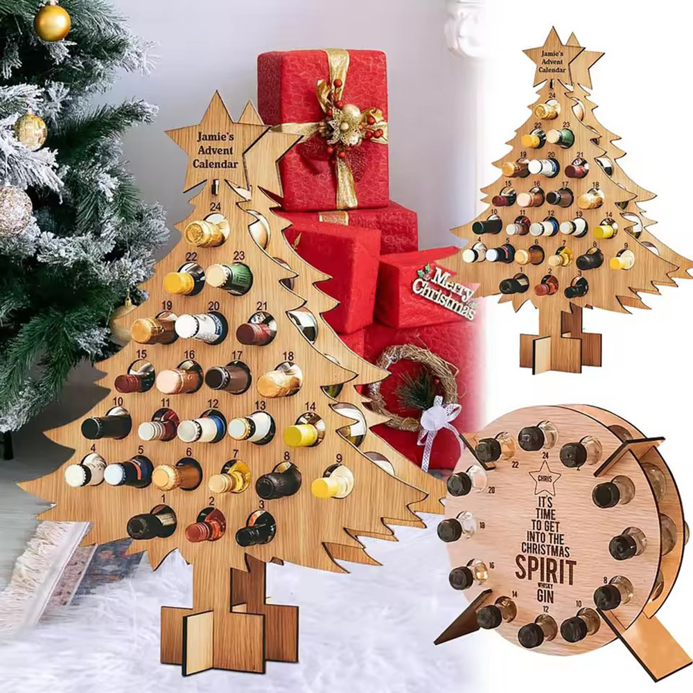 Porte-bouteilles en bois en fo - Wine Beer Rack avis et prix