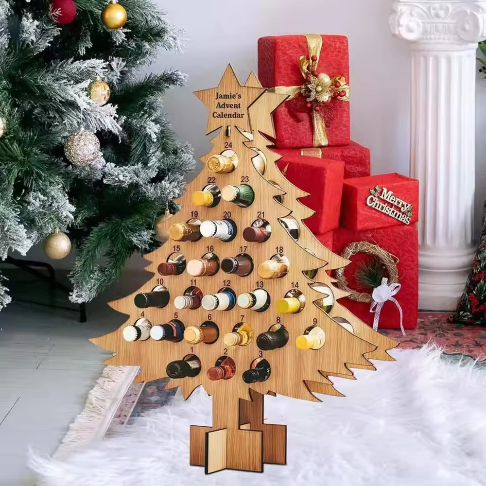 Porte-bouteilles en bois en fo - Wine Beer Rack avis et prix