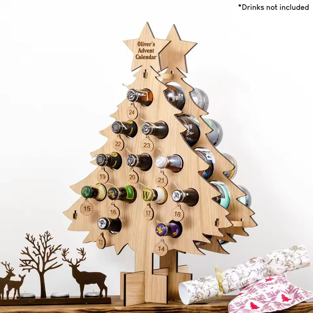 Porte-bouteilles en bois en fo - Wine Beer Rack avis et prix