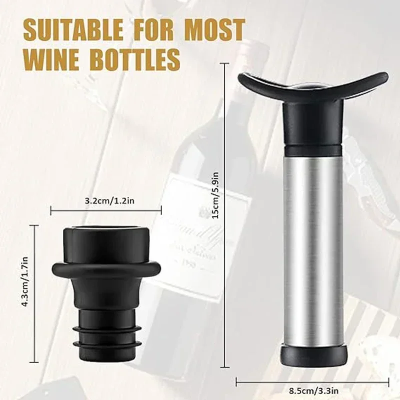 Kit de pompe à vin sous vide a - Bottle Stopper Set avis et prix