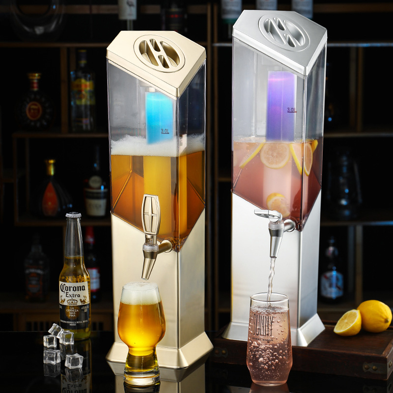 Bar à vin lumineux, baril à bi - Wine Draft Beer avis et prix