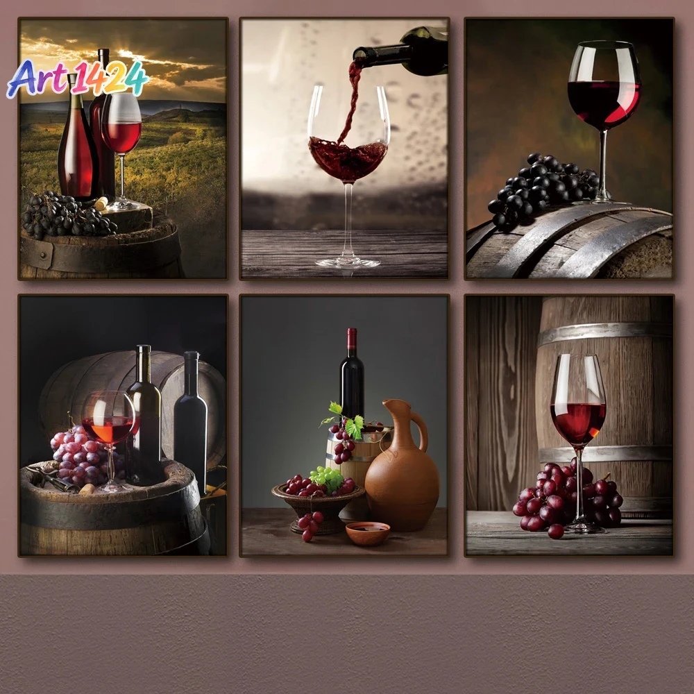 1 peinture sur toile sans cadr - Wine In Beer avis et prix