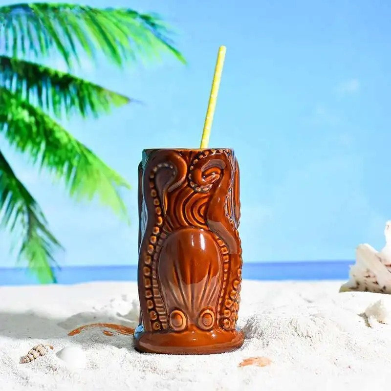 TIKI Bar Cocktail tasse Hawaii - Wine Beer Mixed Drinks avis et prix