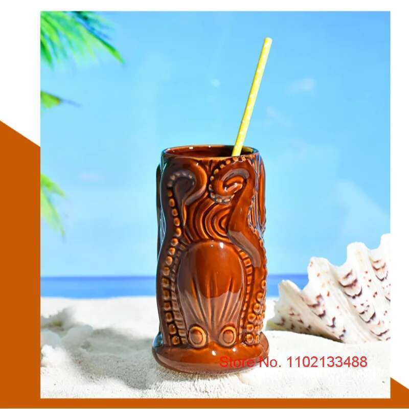 TIKI Bar Cocktail tasse Hawaii - Wine Beer Mixed Drinks avis et prix
