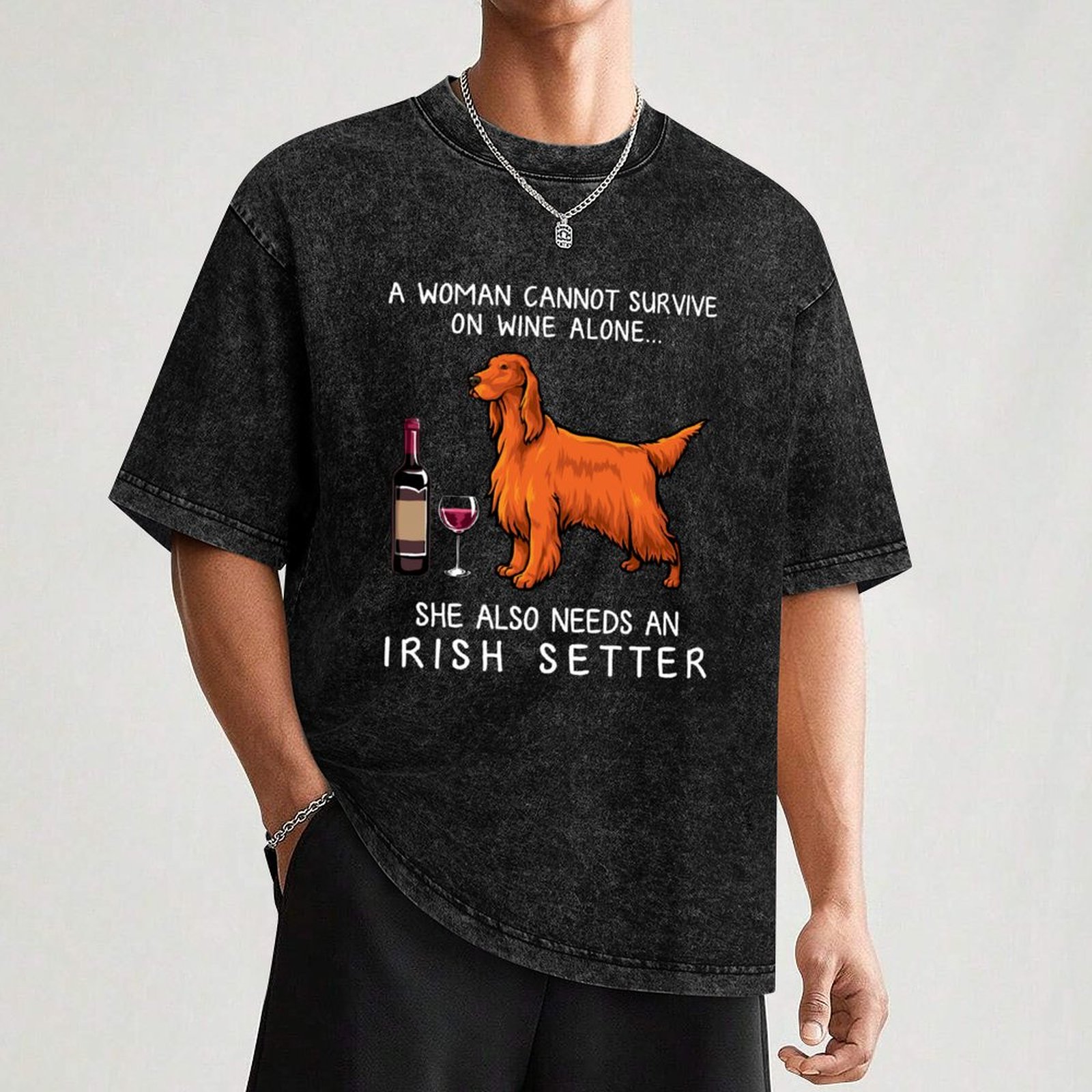 T-shirt drôle pour chien Irish - Wine Or Beer avis et prix