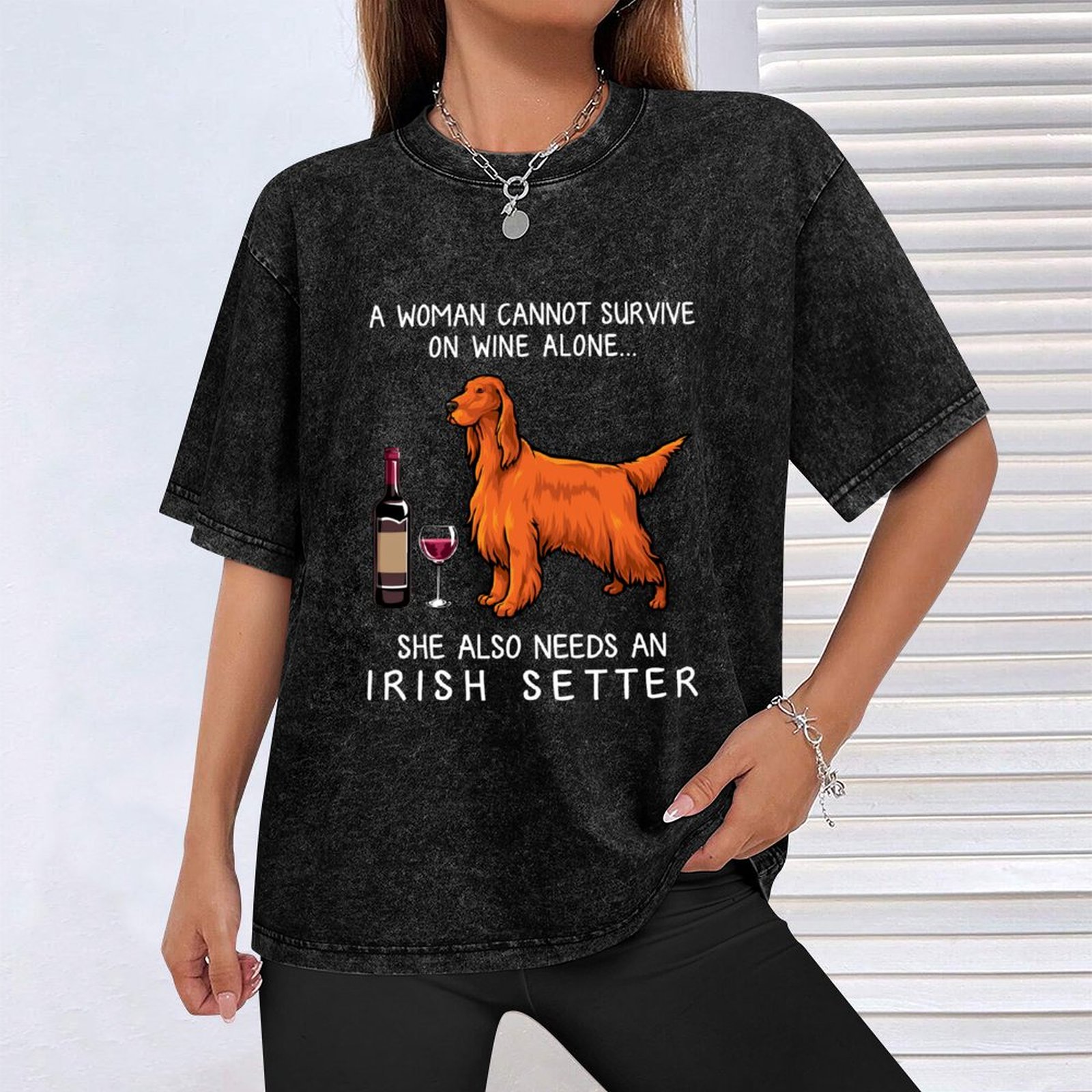 T-shirt drôle pour chien Irish - Wine Or Beer avis et prix