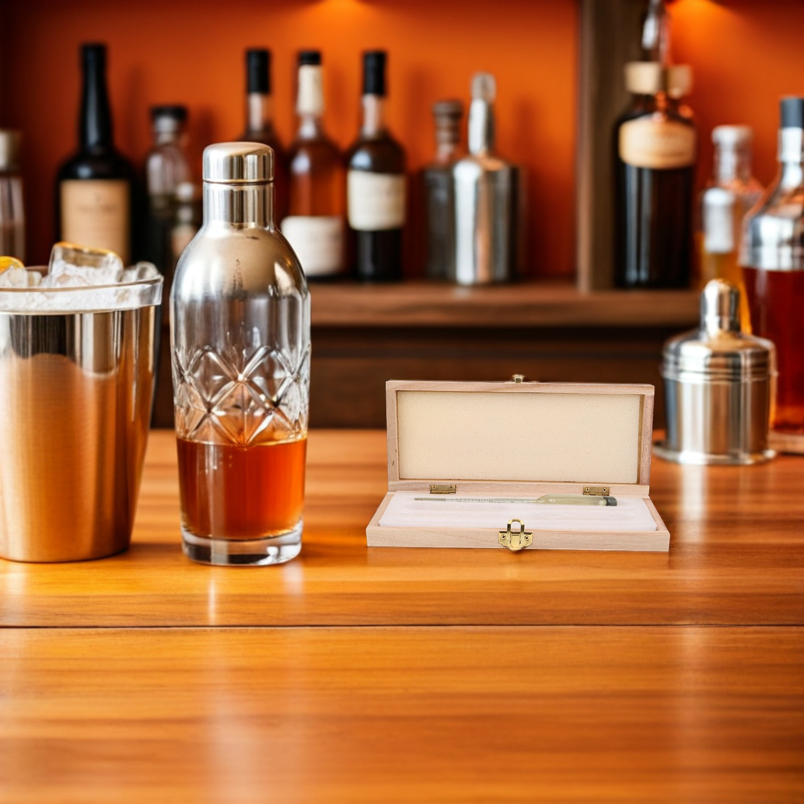 Boîte de rangement en bois pou - Wine Beer Spirits avis et prix